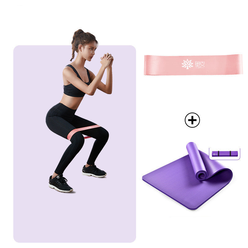 Non-slip Yoga Mats For Men And Women Three-Piece Set